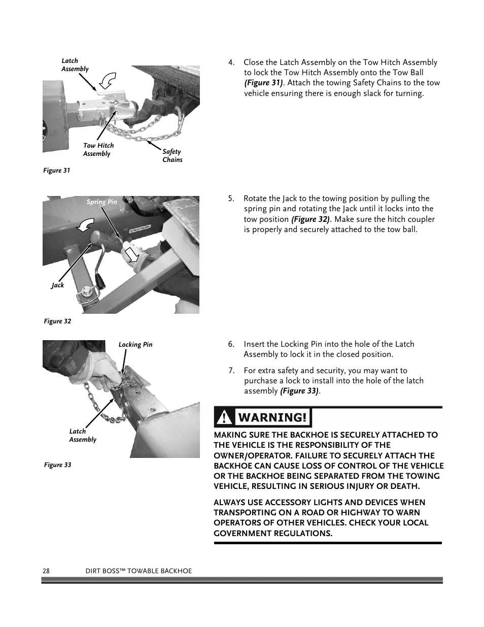 DR Power Backhoe 2008 User Manual | Page 32 / 68