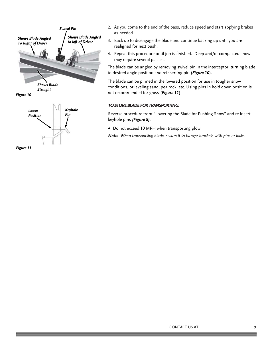 DR Power Redi-Plow ATV (Sept. 2013 - Present) User Manual | Page 9 / 12