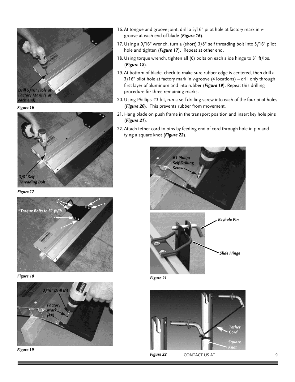 DR Power Redi-Plow Plus (Sept. 2013 - Present) User Manual | Page 9 / 16