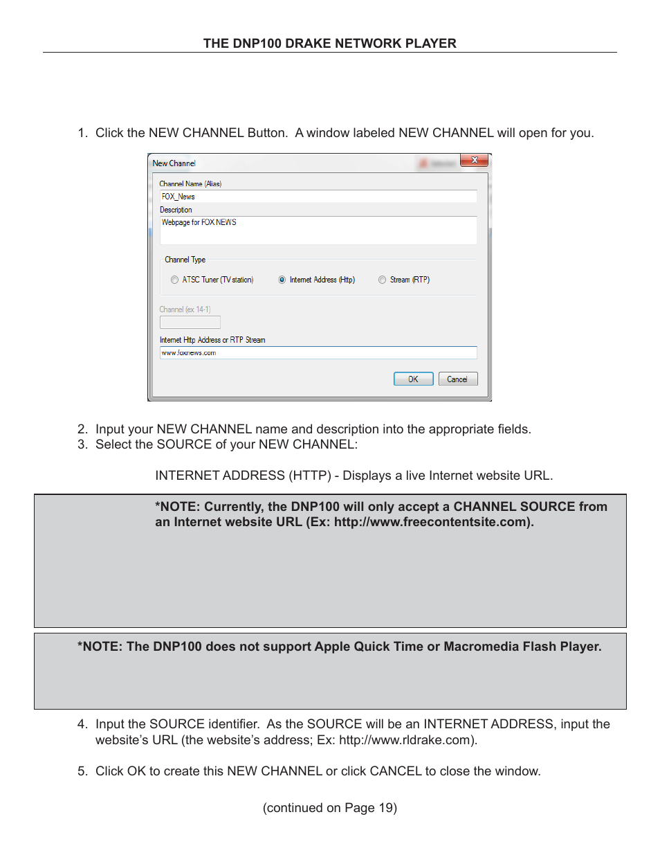 Drake DNP100 Network Media Player User Manual | Page 18 / 44