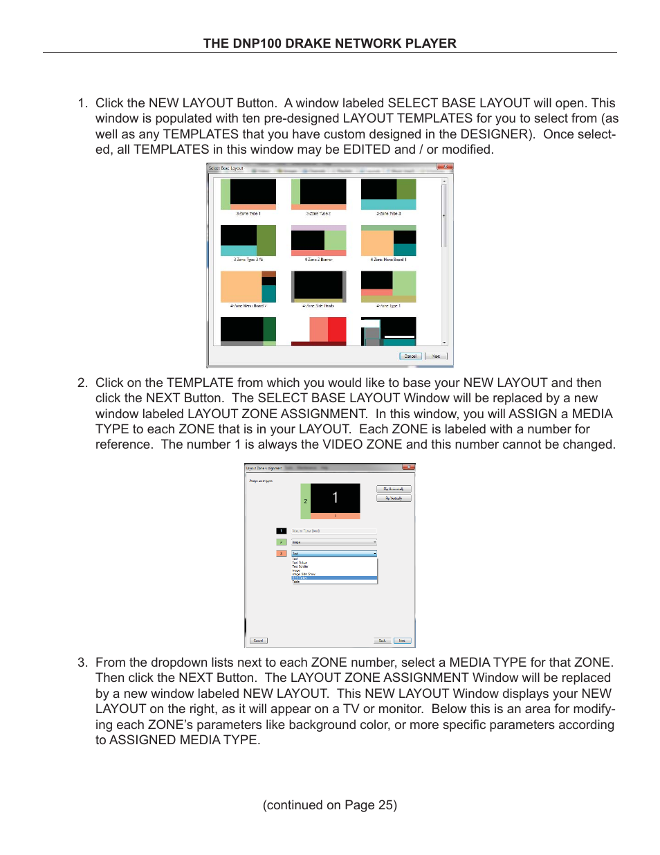 Drake DNP100 Network Media Player User Manual | Page 24 / 44