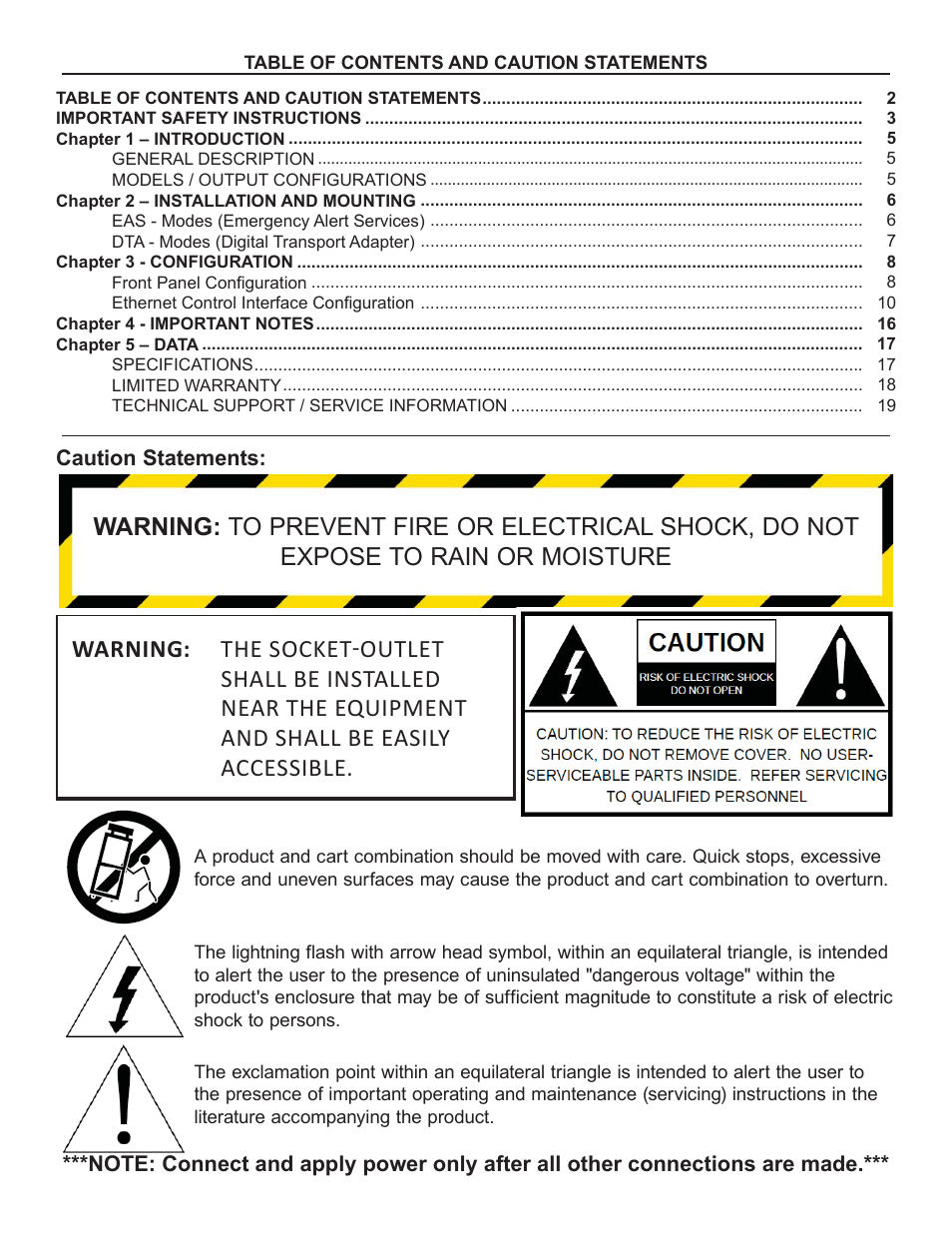 Drake EH244 SERIES User Manual | Page 2 / 20