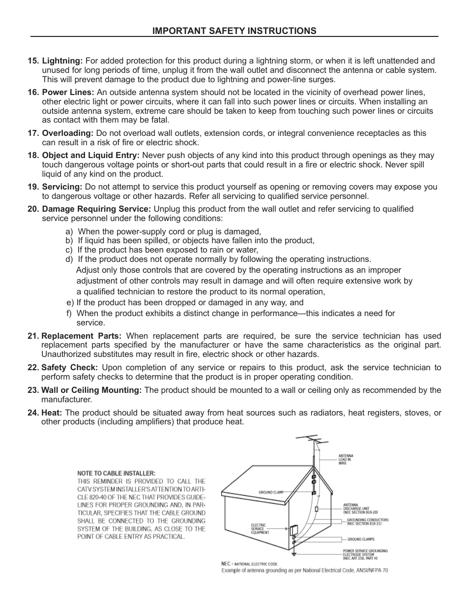 Drake EH244 SERIES User Manual | Page 4 / 20