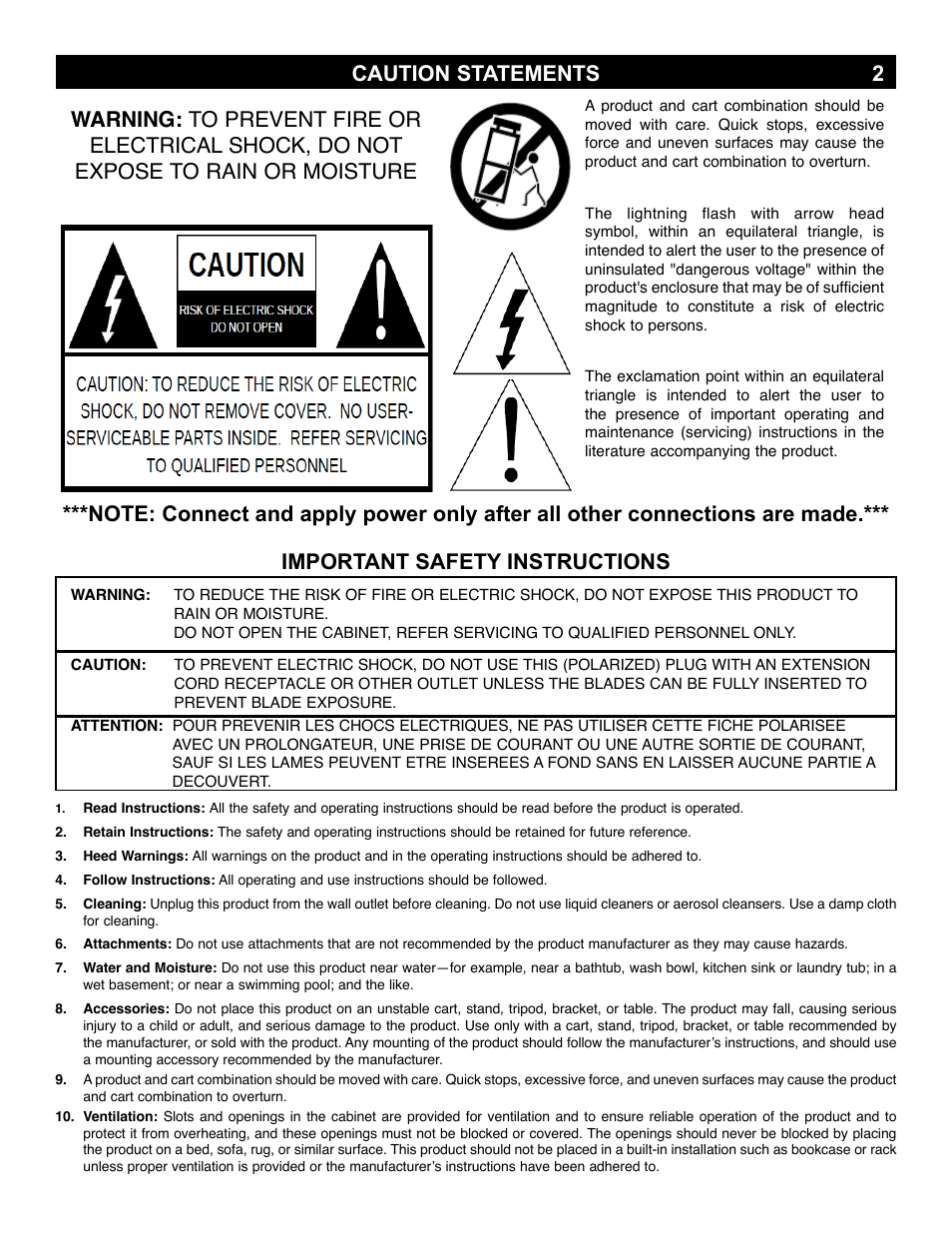 Drake QM1000 Modular QAM Modulator User Manual | Page 2 / 8