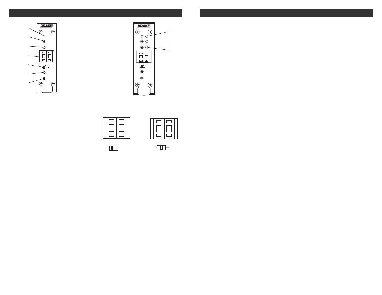 Drake VMM860AG Agile Modulator User Manual | Page 2 / 4