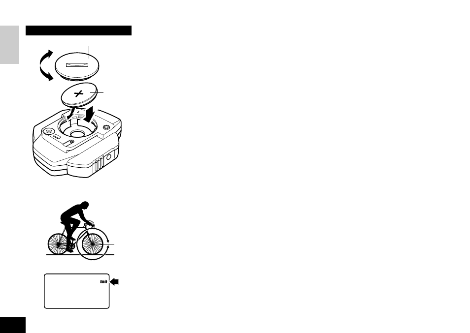 Set up, How to put in a battery, Main unit preparation | CatEye CC-AT100 User Manual | Page 6 / 20