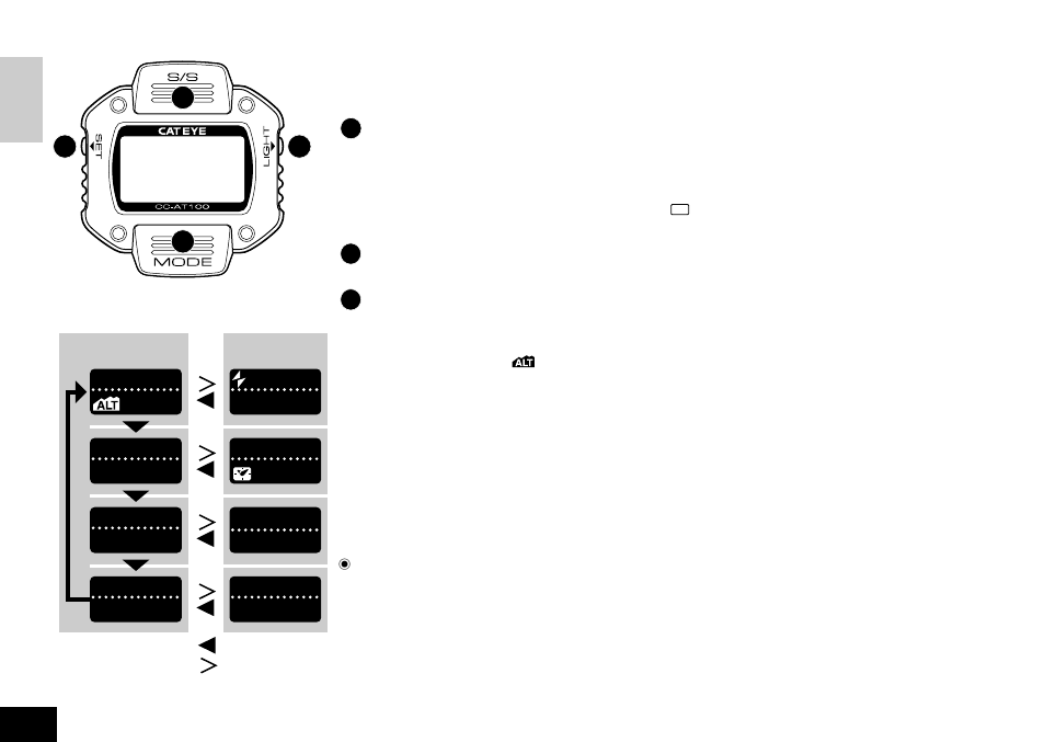 CatEye CC-AT100 User Manual | Page 8 / 20