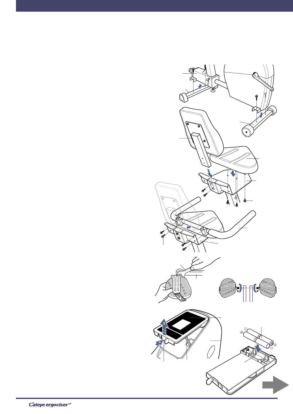 Assembly | CatEye EC-8OOOU User Manual | Page 4 / 12