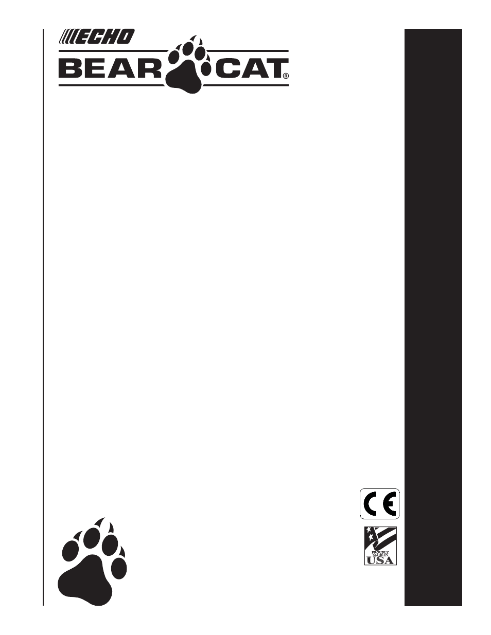 Echo Bear Cat SC5614 User Manual | 27 pages