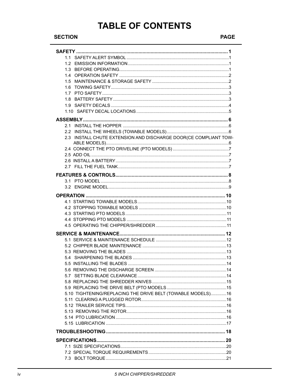 Echo Bear Cat SC5614 User Manual | Page 4 / 27