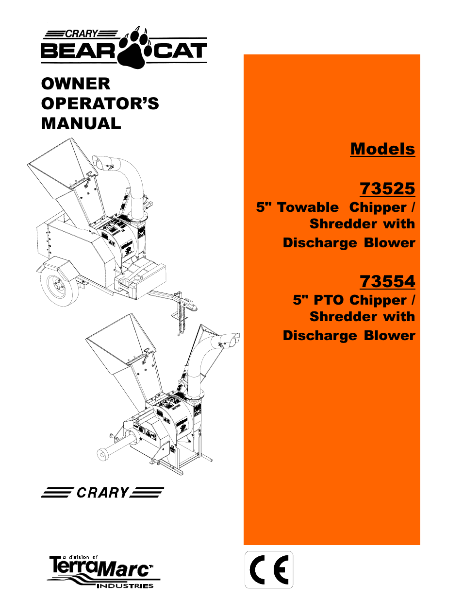 Echo Bear Cat 73554 User Manual | 41 pages