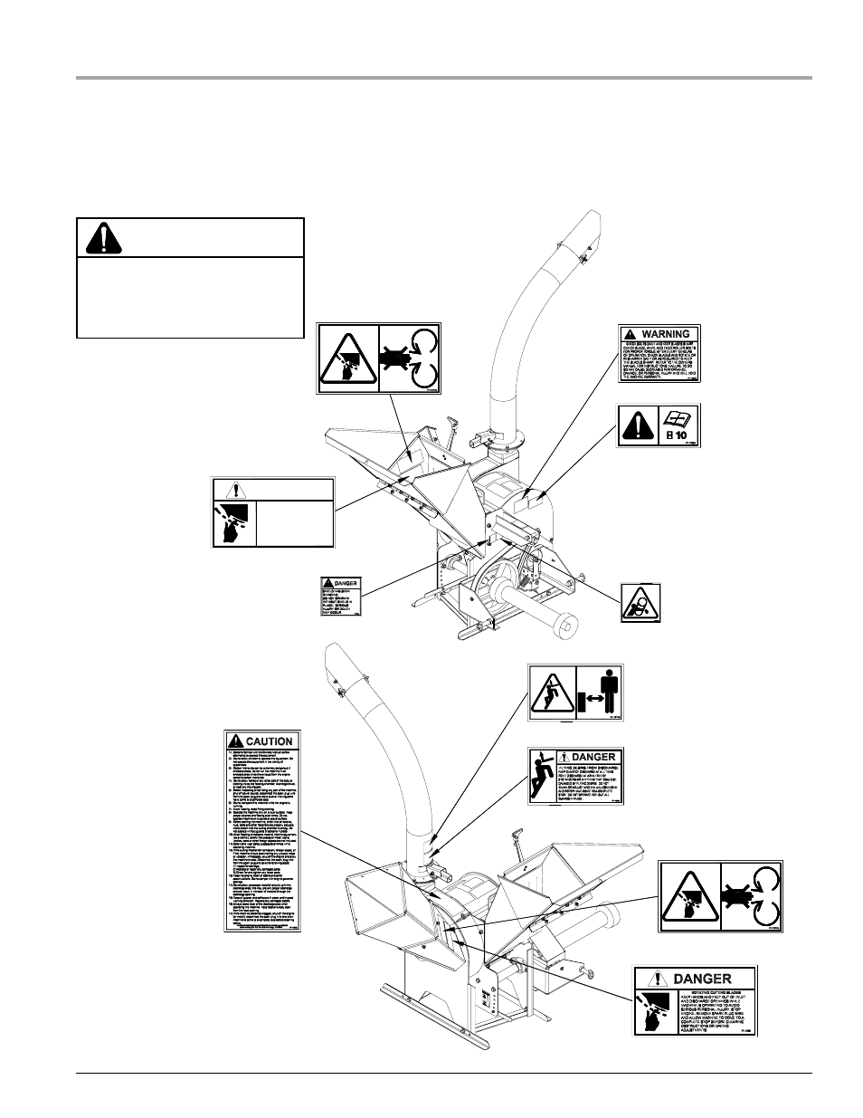 Warning, Safety | Echo Bear Cat 73554 User Manual | Page 12 / 41