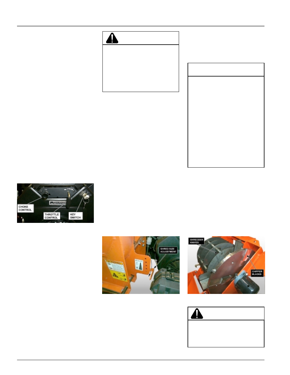 Warning, Features & controls, Use of controls | Echo Bear Cat 73554 User Manual | Page 19 / 41