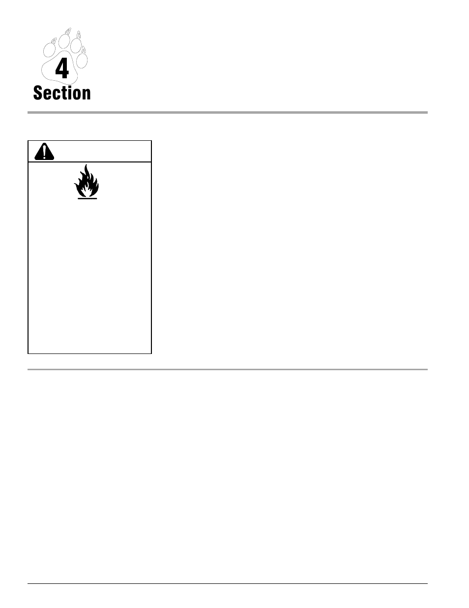 4operation, Danger | Echo Bear Cat 73554 User Manual | Page 23 / 41