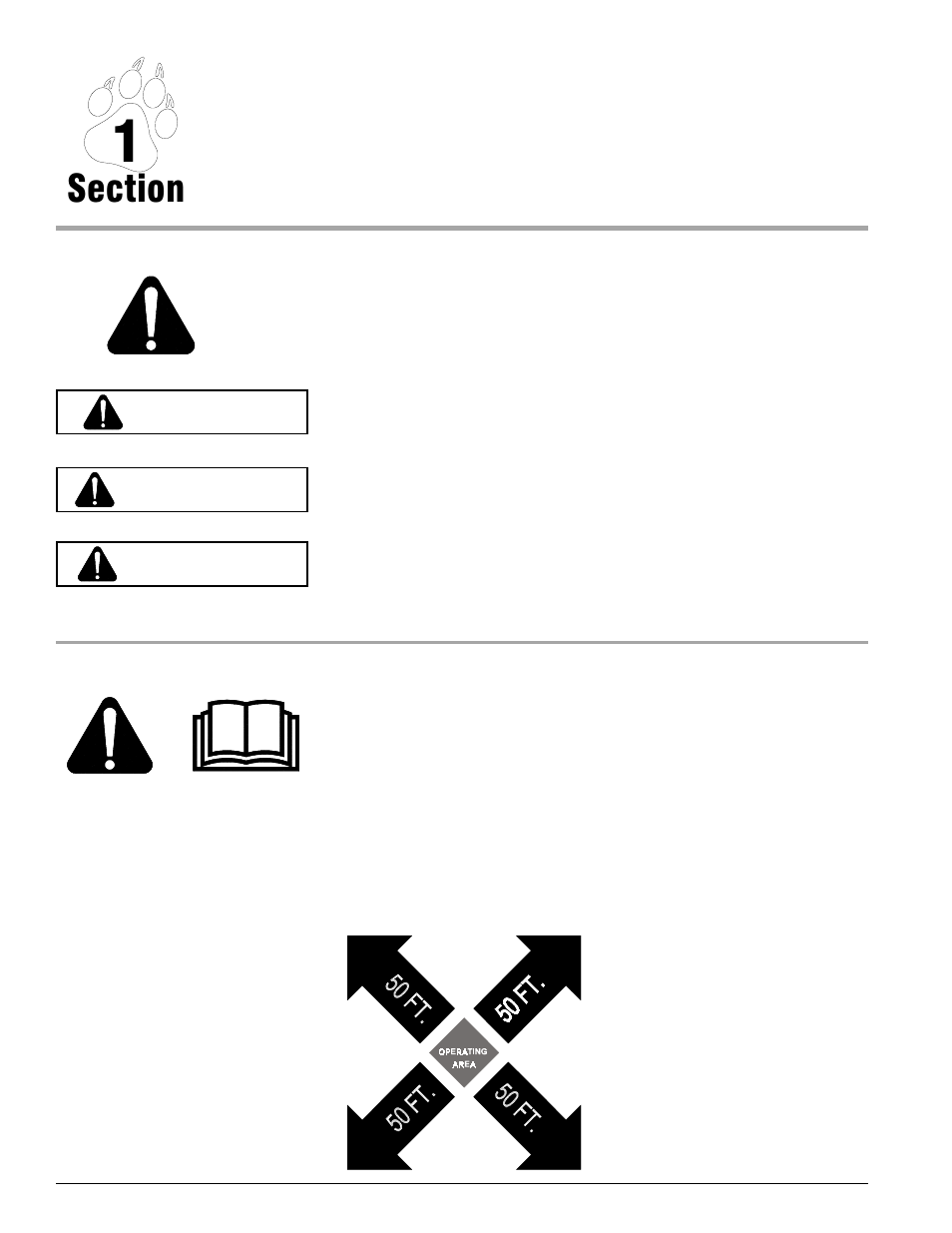 1safety, Danger, Warning | Caution | Echo Bear Cat 73554 User Manual | Page 5 / 41