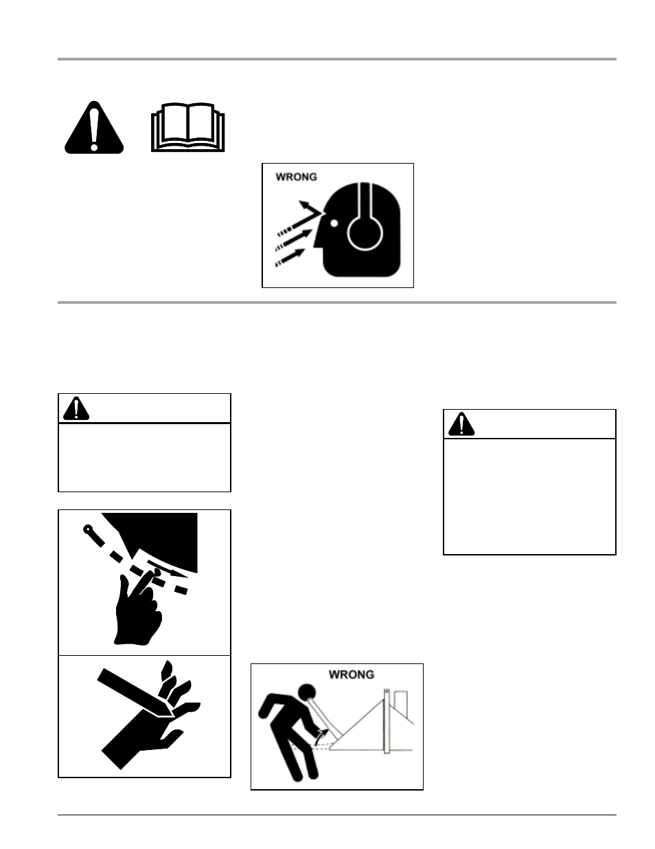 Danger, Warning, Safety | Echo Bear Cat 73554 User Manual | Page 6 / 41