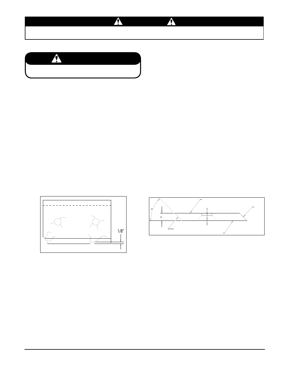 Advertencia, Advertencia 5.2 cuchillas chipeadoras | Echo Bear Cat 70580 v.1 User Manual | Page 47 / 86