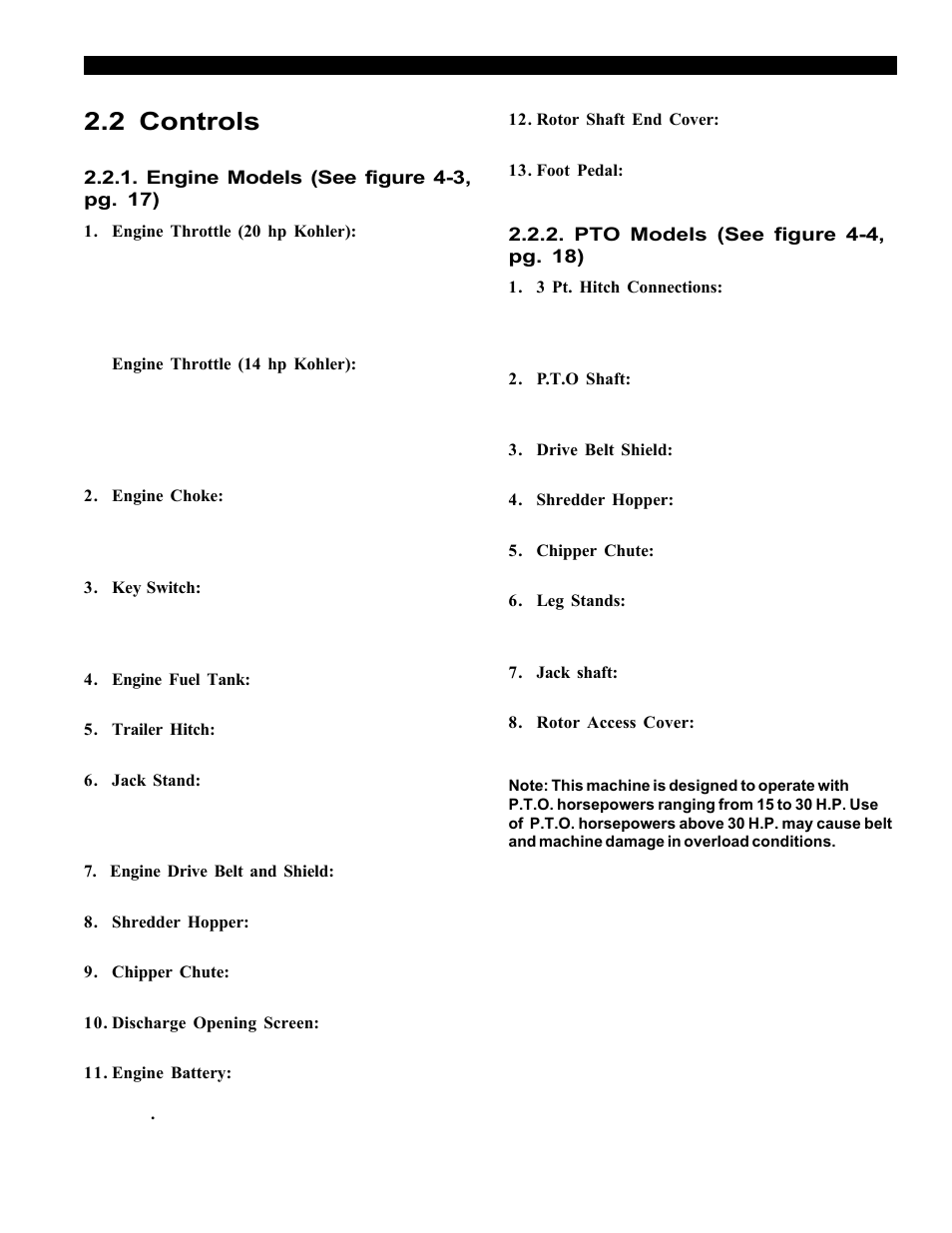 2 controls | Echo Bear Cat 70554S User Manual | Page 10 / 125