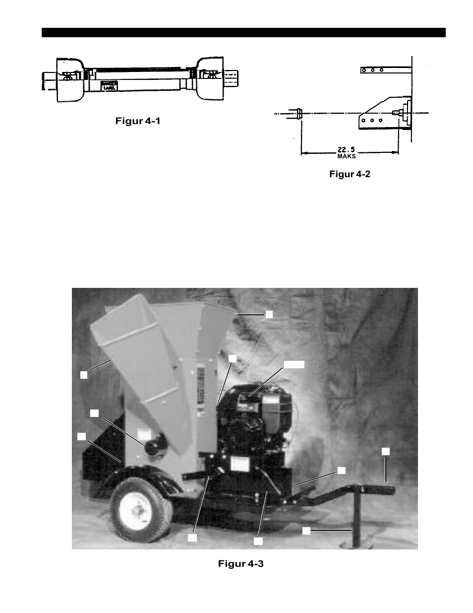Figur 4-1 figur 4-2, Figur 4-3 | Echo Bear Cat 70554S User Manual | Page 100 / 125