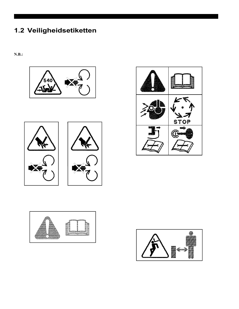 2 veiligheidsetiketten | Echo Bear Cat 70554S User Manual | Page 67 / 125