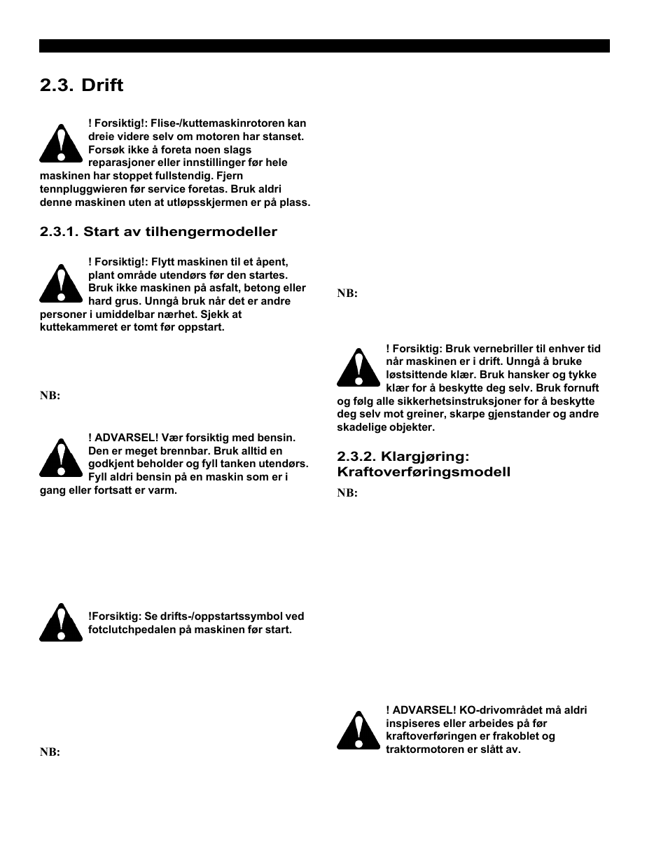 Drift | Echo Bear Cat 70554S User Manual | Page 91 / 125