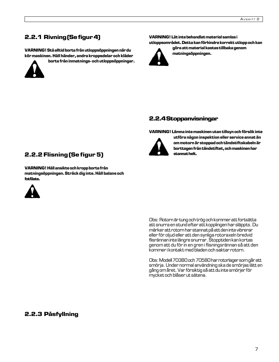 Echo Bear Cat 70580S User Manual | Page 90 / 103