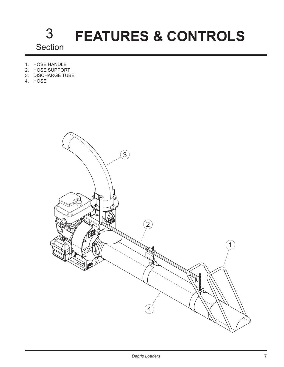 Features & controls, Features & controls 3 | Echo Bear Cat DL10 User Manual | Page 11 / 20