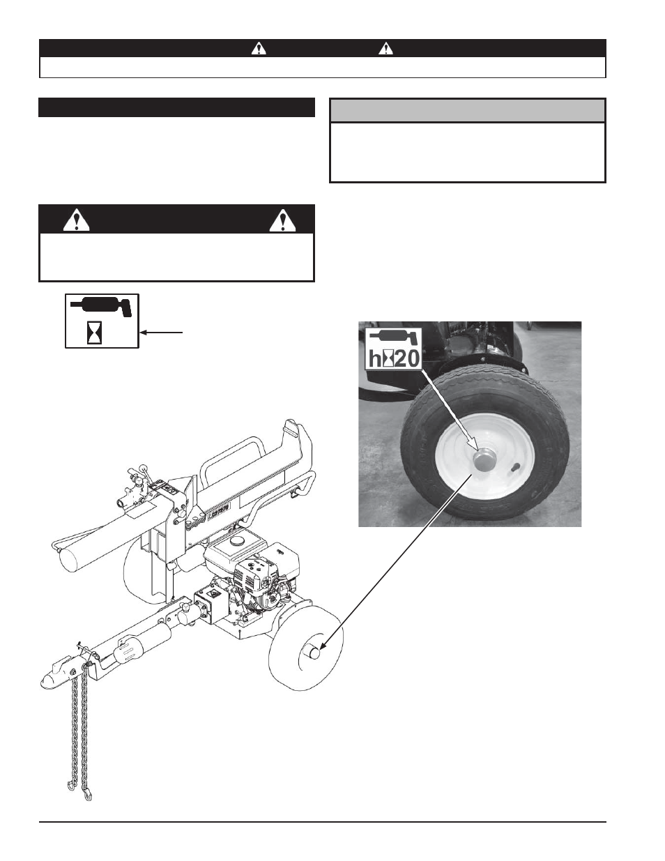 50 h, Important | Echo Bear Cat LS27270T User Manual | Page 18 / 24