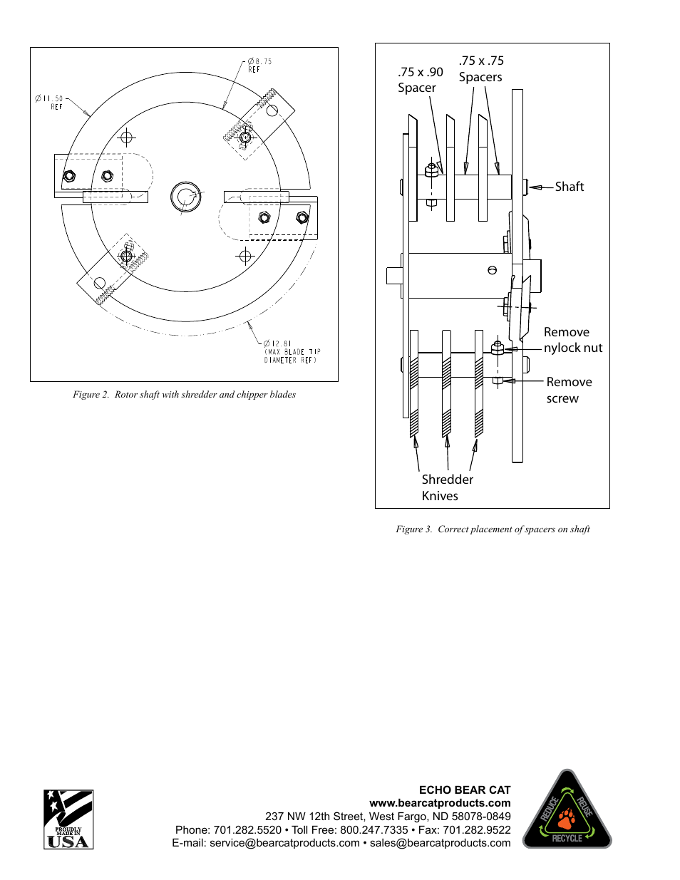 Echo Bear Cat 75502-00 User Manual | Page 2 / 2