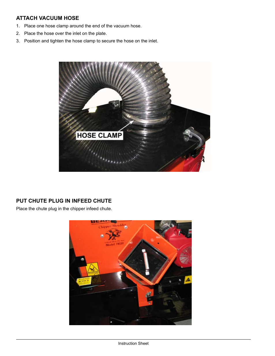 Echo Bear Cat 71125 User Manual | Page 2 / 4