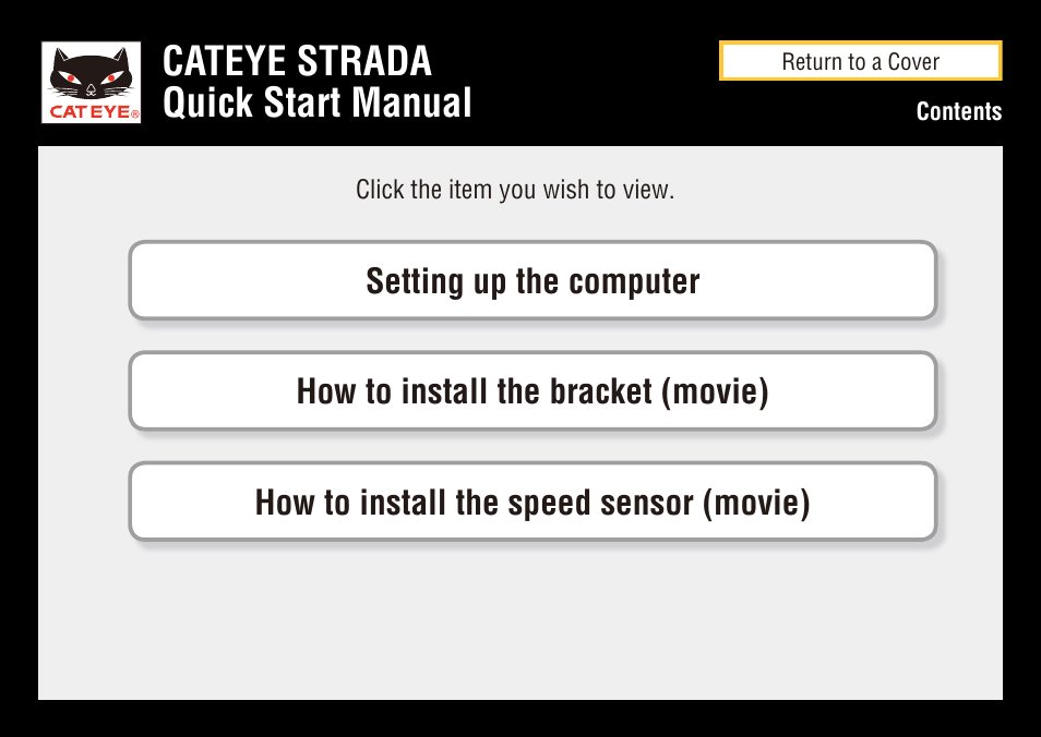 Cateye strada quick start manual | CatEye CC-RD400DW [Strada Double Wireless] User Manual | Page 4 / 17