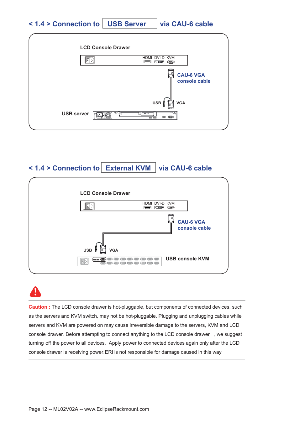 Eclipse Rackmount ERF Series User Manual | Page 12 / 24