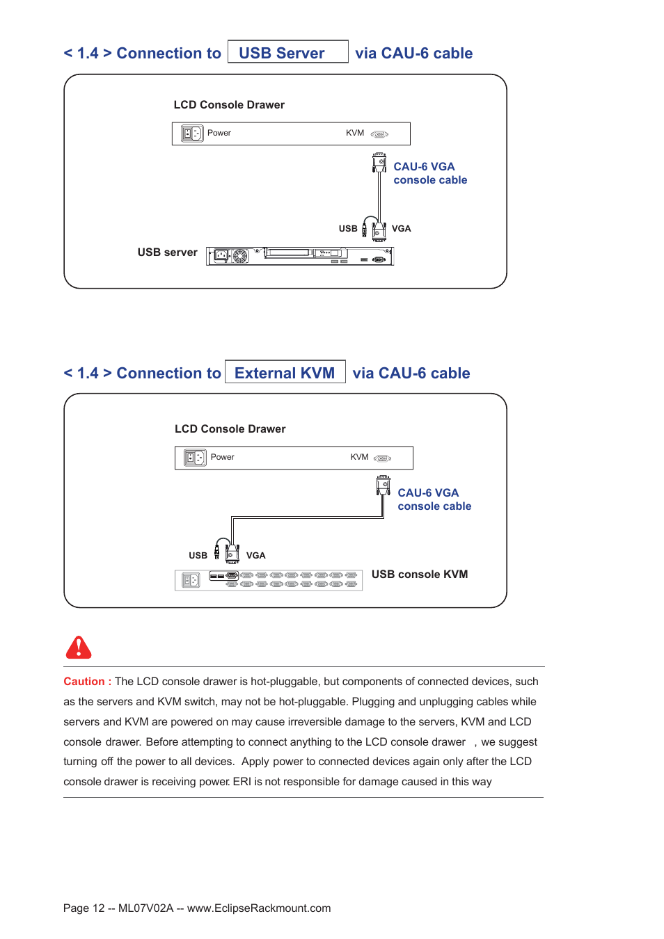 Eclipse Rackmount ERW Series User Manual | Page 12 / 21