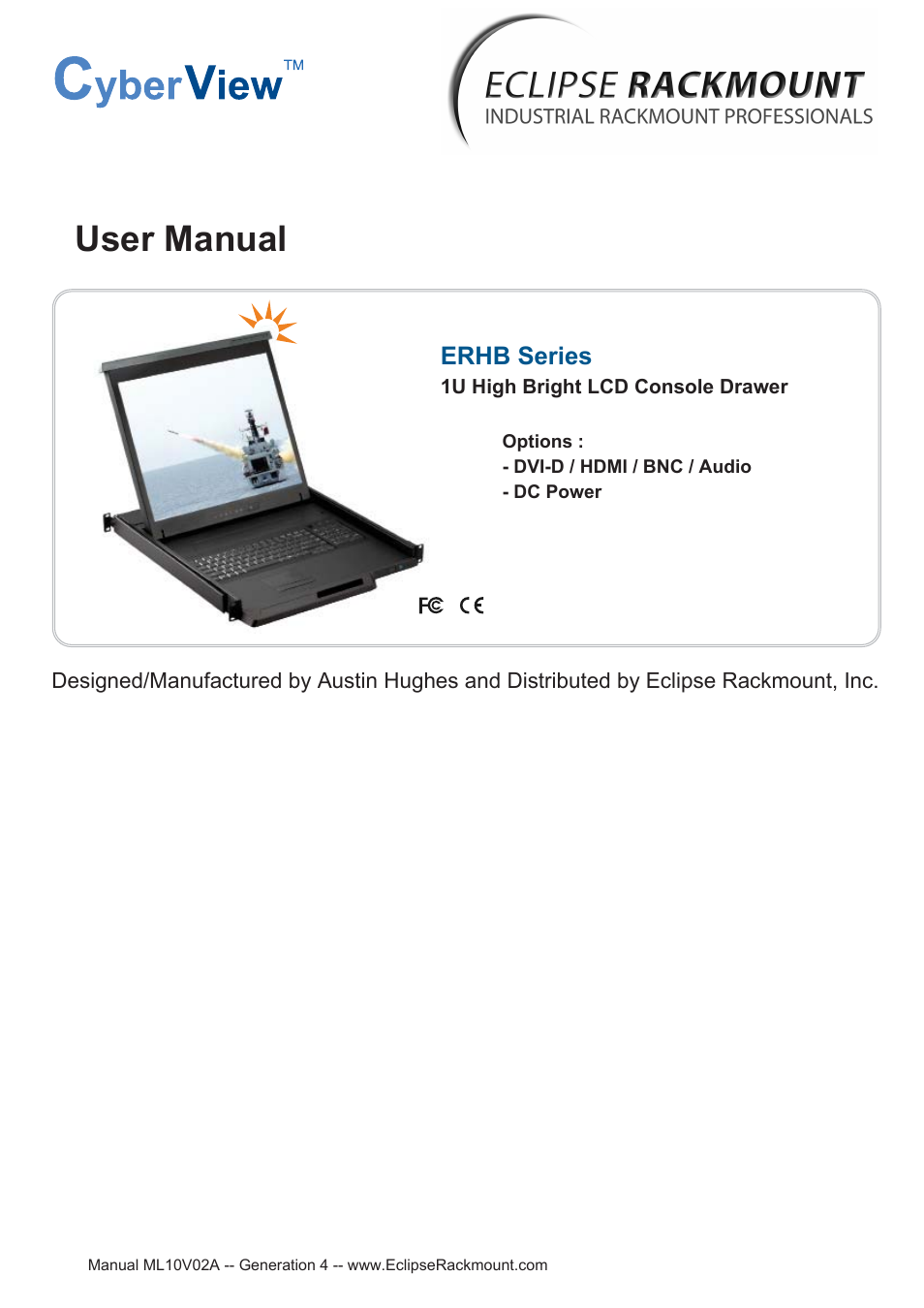 Eclipse Rackmount ERHB Series User Manual | 19 pages