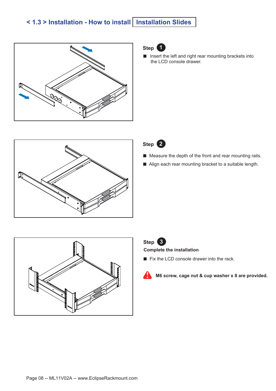 Eclipse Rackmount ER2S Series User Manual | Page 8 / 20