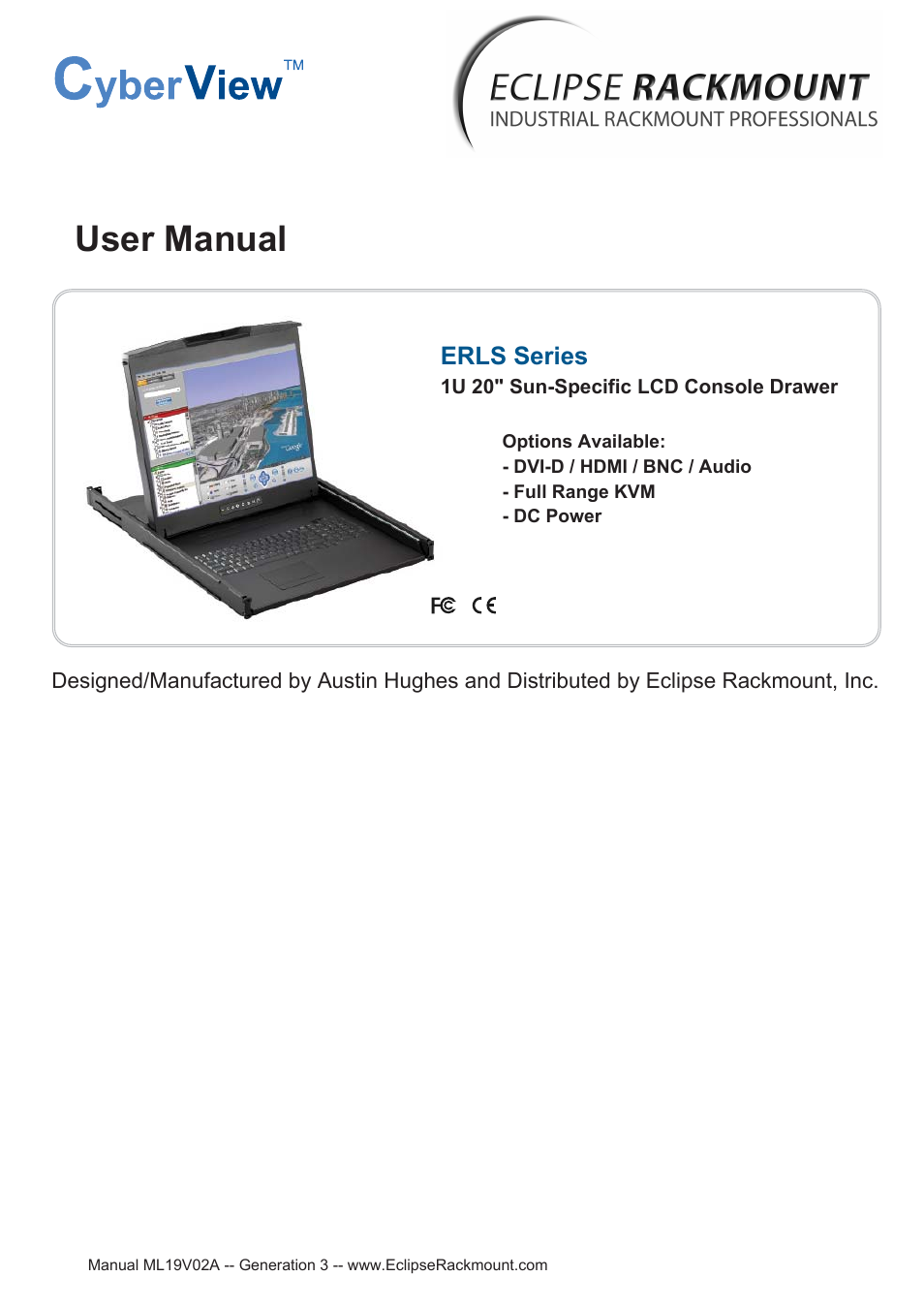 Eclipse Rackmount ERLS Series User Manual | 17 pages