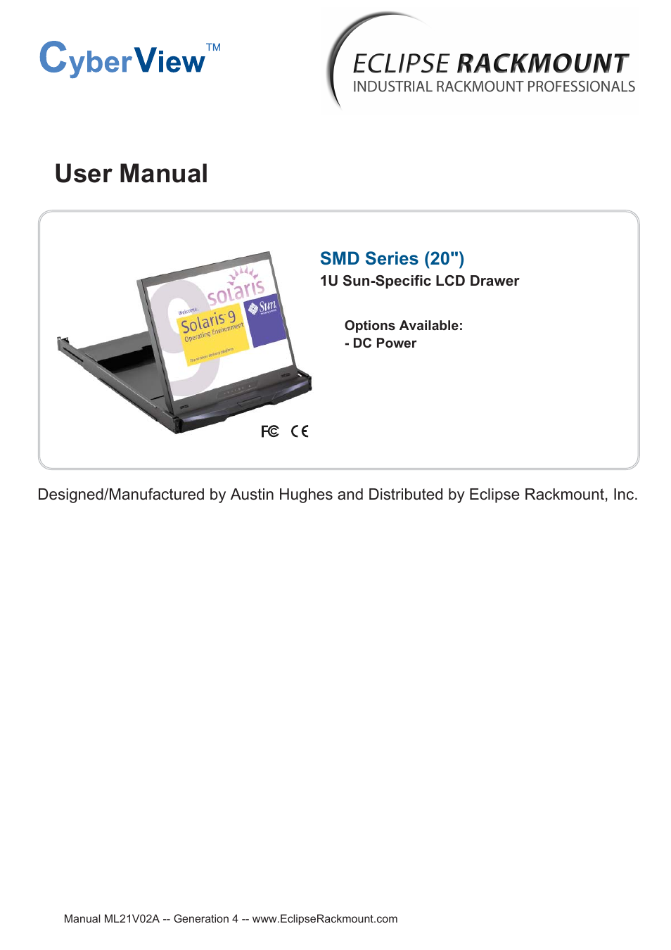 Eclipse Rackmount SMD Series 20 User Manual | 13 pages