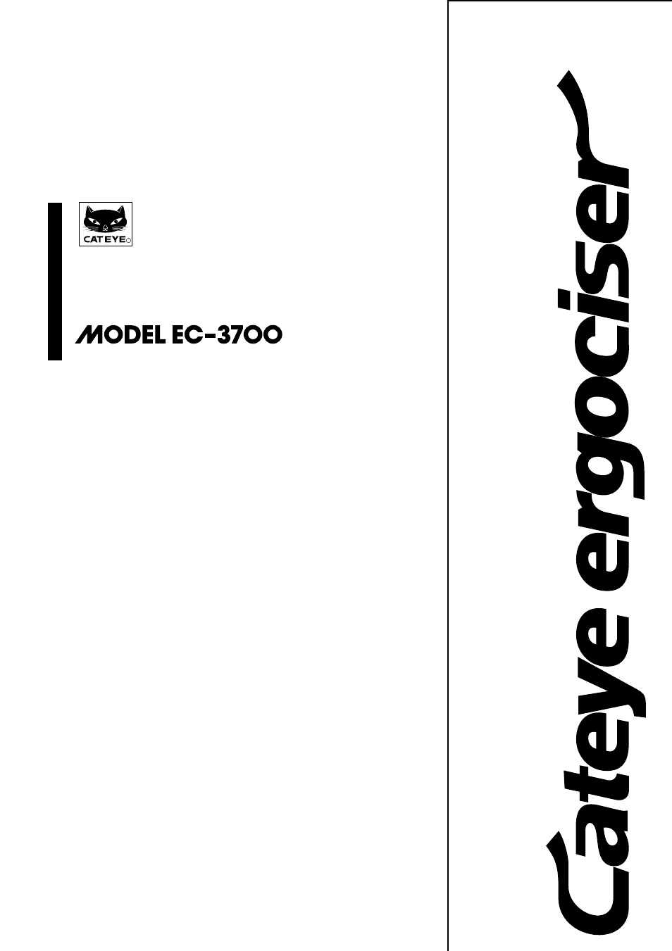 CatEye EC-37OO User Manual | 32 pages