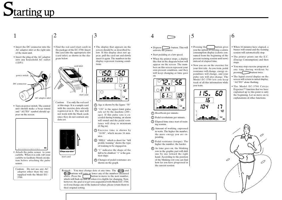 Your first ride | CatEye EC-37OO User Manual | Page 11 / 32