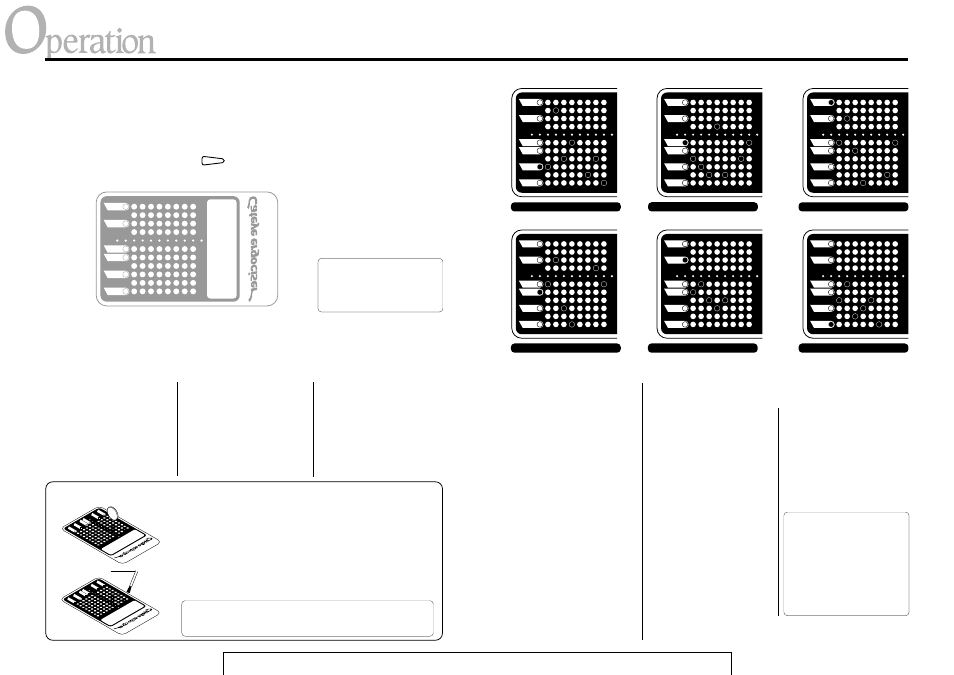 How to make a data card, Button, saving all the button operation process | CatEye EC-37OO User Manual | Page 25 / 32