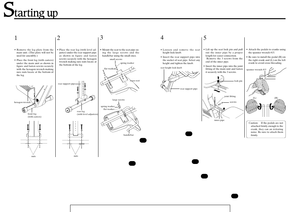 Let's assemble | CatEye EC-37OO User Manual | Page 7 / 32