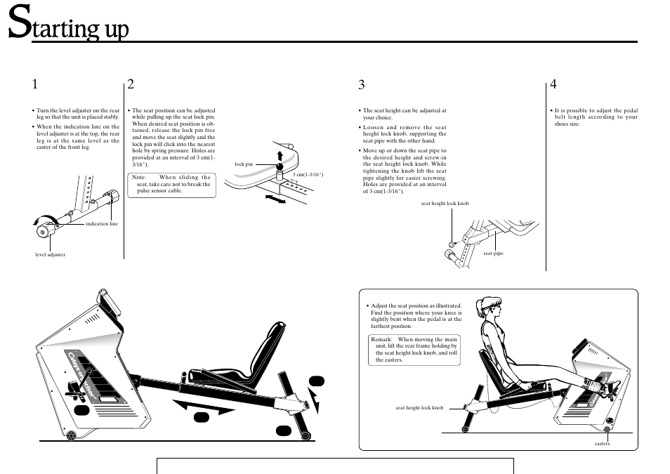 How to adjust each part | CatEye EC-37OO User Manual | Page 9 / 32