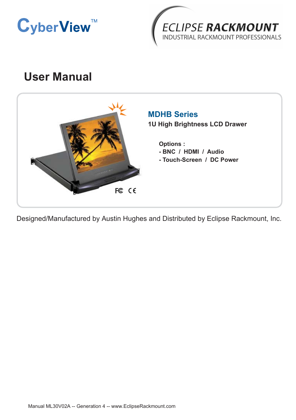 Eclipse Rackmount MDHB Series User Manual | 15 pages