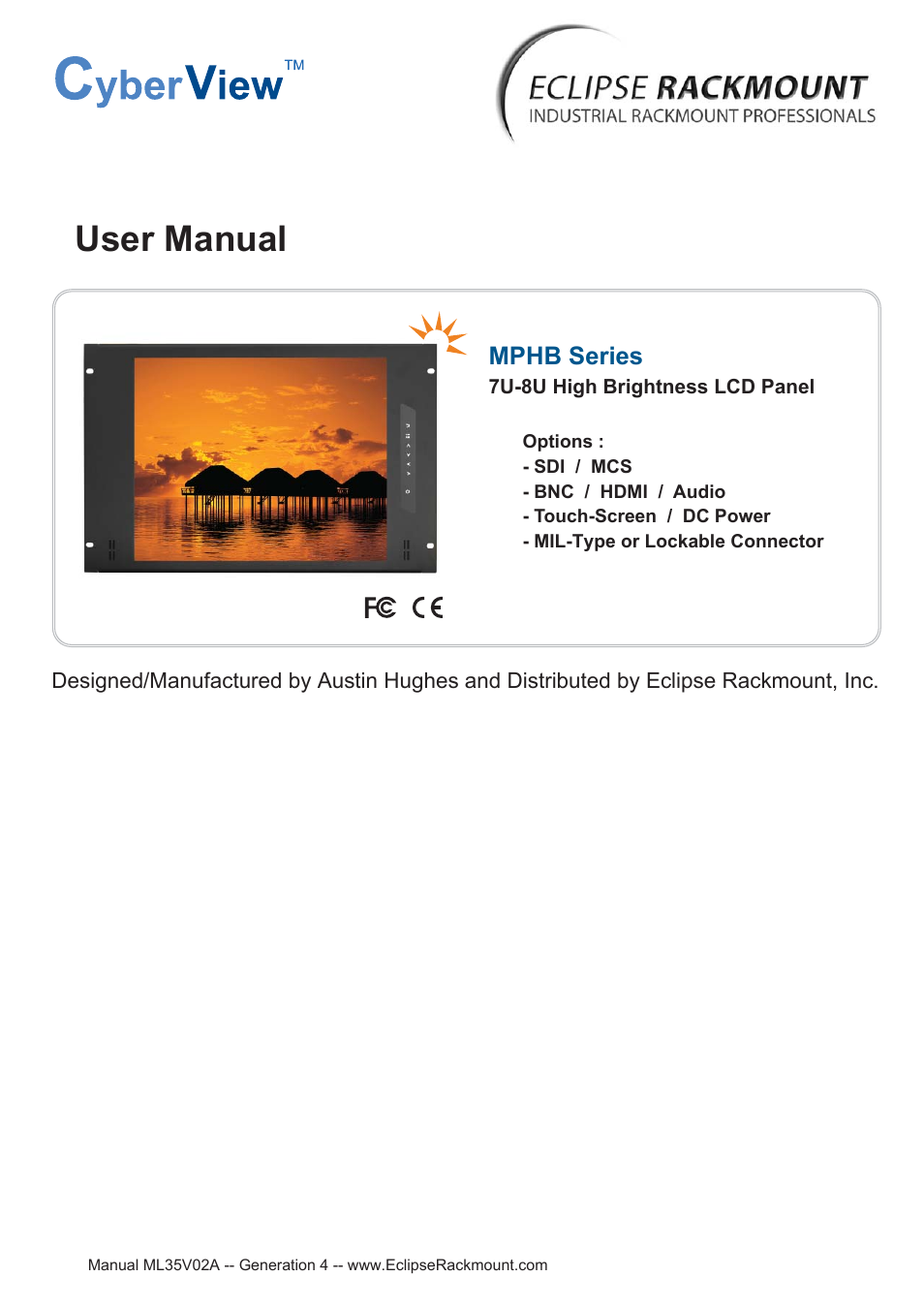 Eclipse Rackmount MPHB Series User Manual | 19 pages