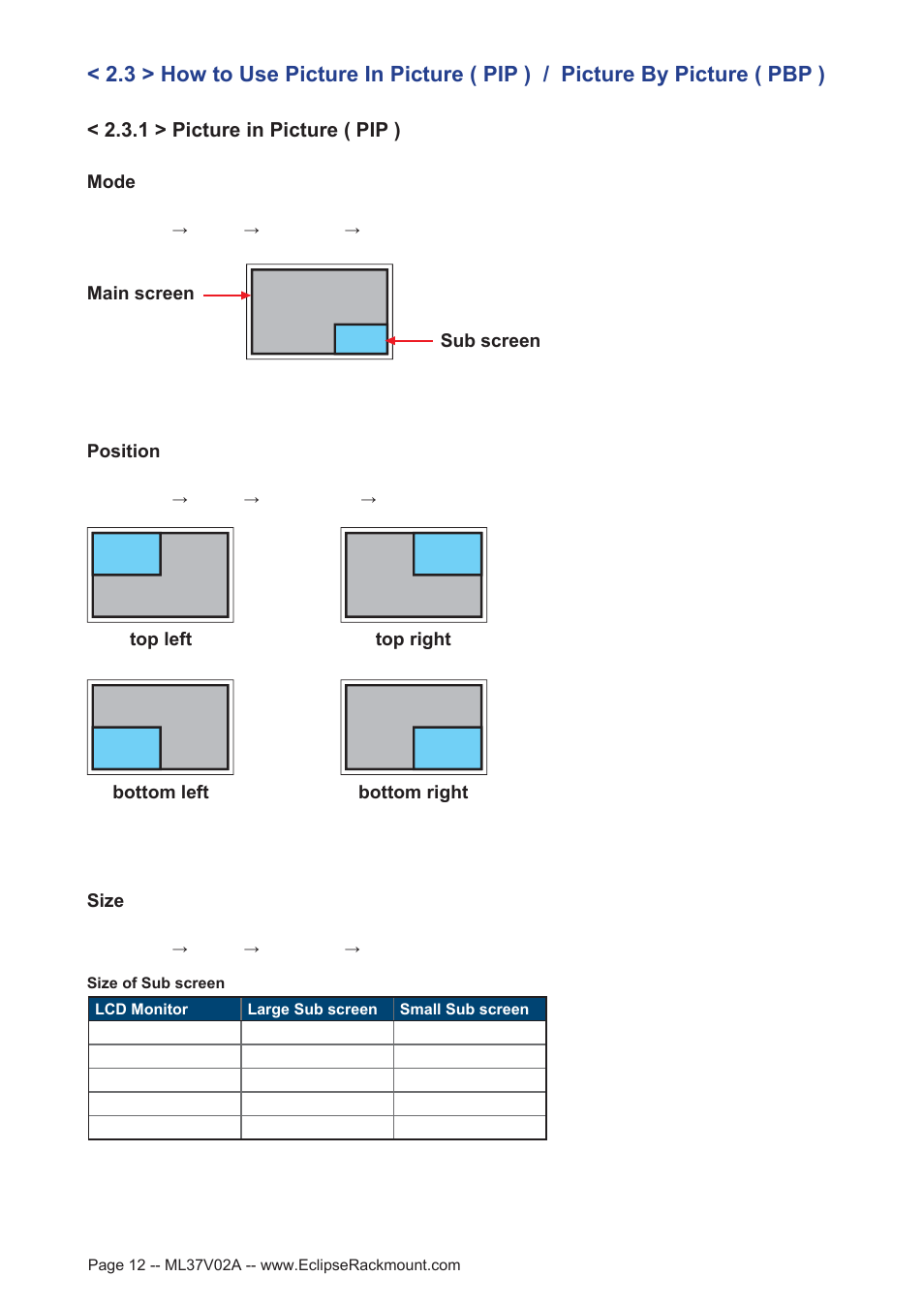 Eclipse Rackmount FMP-17 User Manual | Page 12 / 20