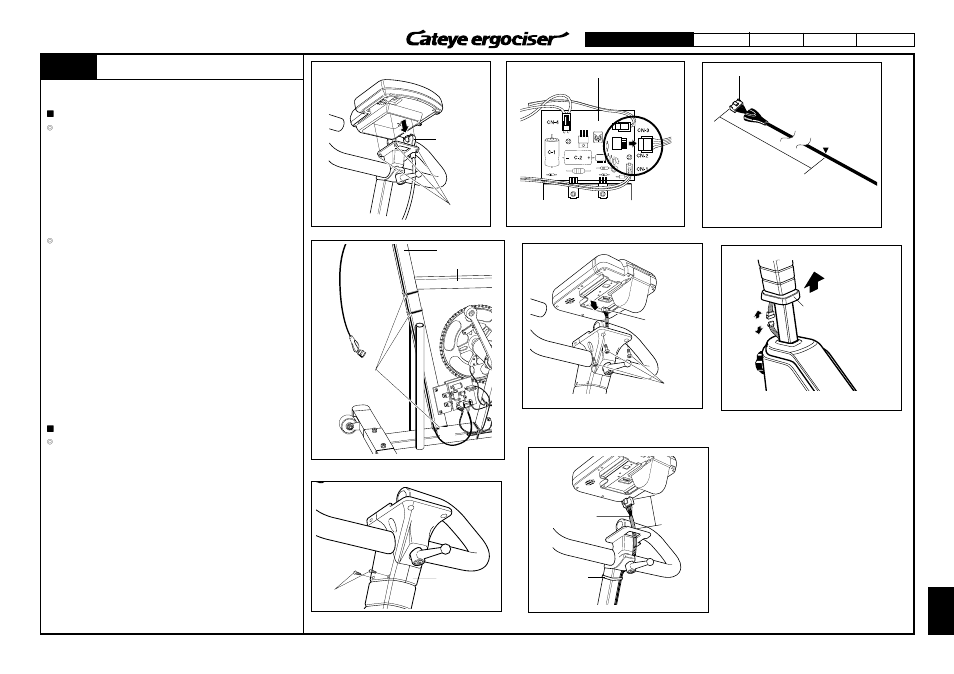 Es-2, Replacing the 5p cable (1) | CatEye EC-3600 User Manual | Page 27 / 71