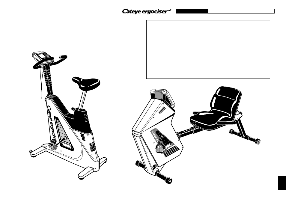 On of f | CatEye EC-3600 User Manual | Page 3 / 71