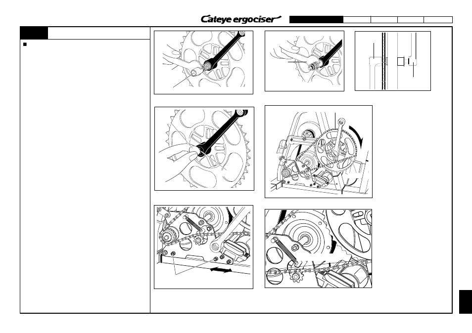 Ms-8, Replacing the crank set (2) | CatEye EC-3600 User Manual | Page 47 / 71