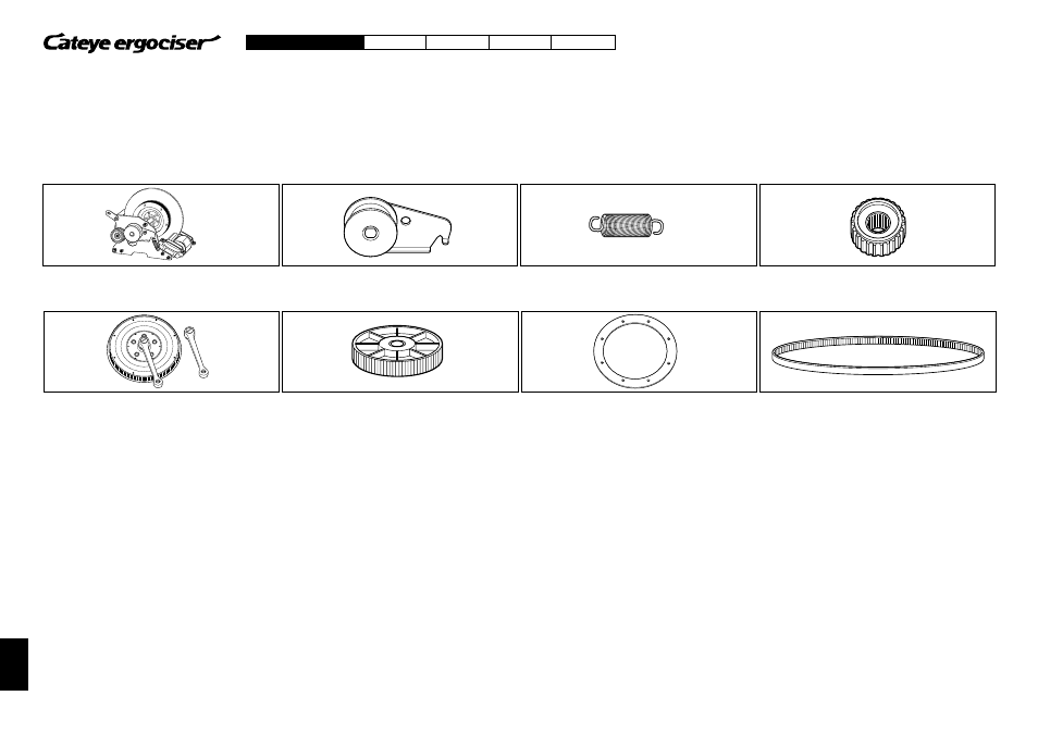 Belt drive | CatEye EC-3600 User Manual | Page 68 / 71
