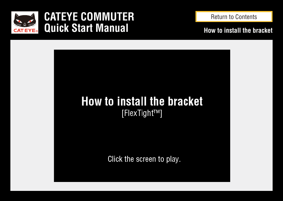 Cateye commuter quick start manual | CatEye COMMUTER CC-COM10W User Manual | Page 22 / 24